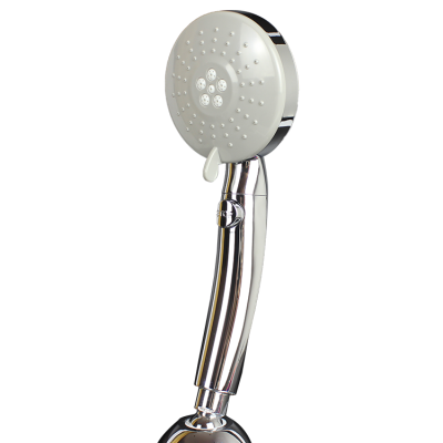 Chromed ABS showerhead with spray gun hand shower head for bathroom