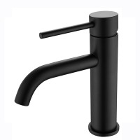 Lead free healthy black taps 304 stainless steel basin faucet